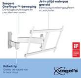Vogel's COMFORT TVM 3645 | Draai- en kantelbare tv-beugel | 40-77" Wit 2